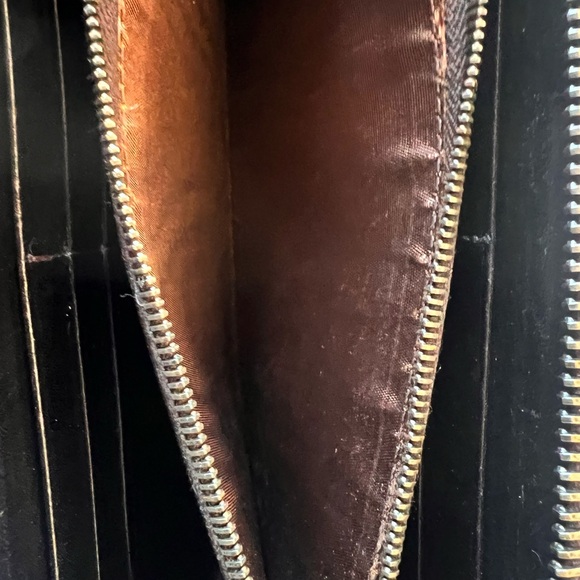 Fendi Dark Brown Zip Wallet - Picture 8 of 8